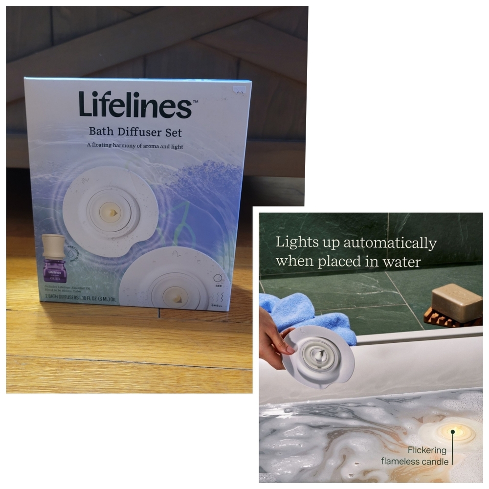 LIFELINES Bath Diffuser Set